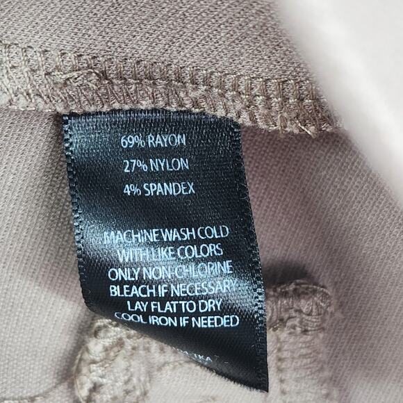 Betabrand Brown Classic Boot Stretch Work Yoga Pants Size Medium Long - Picture 3 of 4